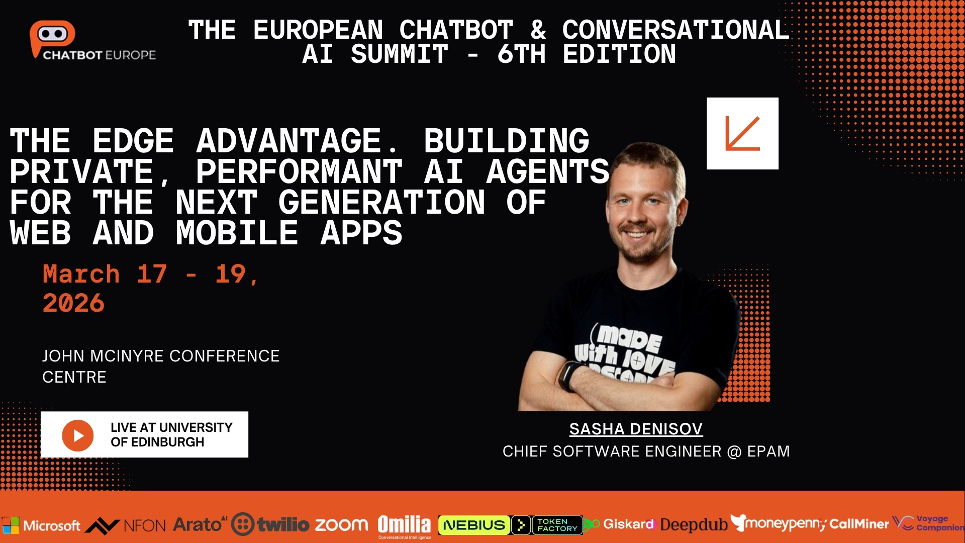 THE EDGE ADVANTAGE. BUILDING PRIVATE, PERFORMANT AI AGENTS FOR THE NEXT GENERATION OF WEB AND MOBILE APPS